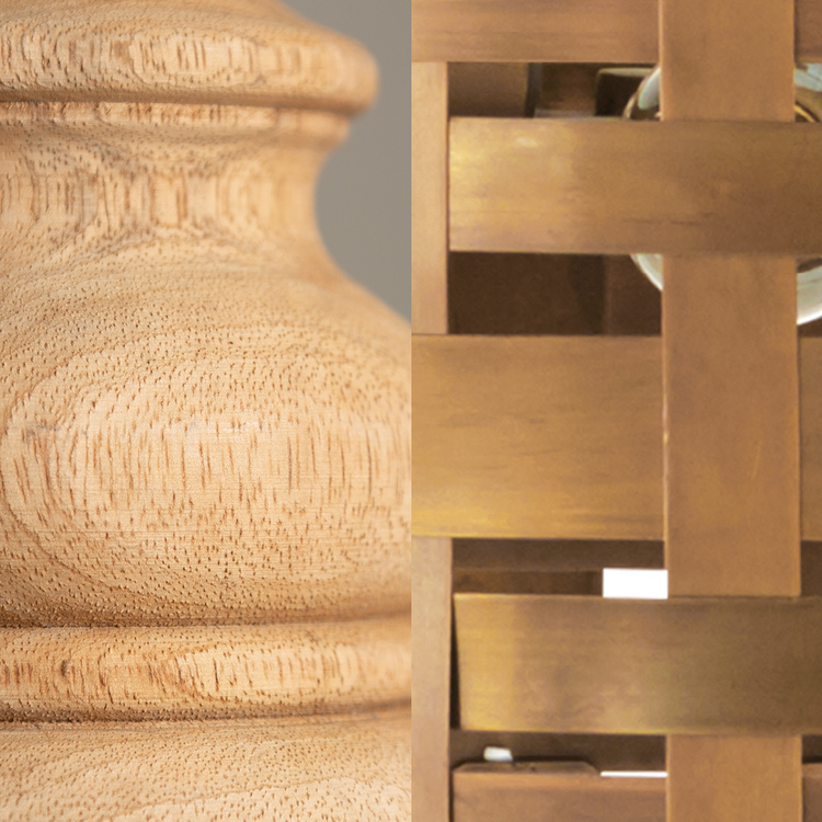 Header image for Light Wood and Patinaed Brass