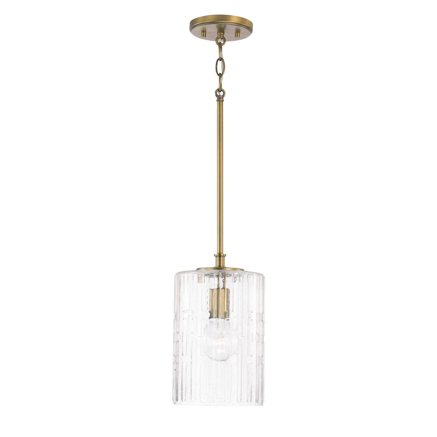 Emerson Light Embossed Seeded Glass Pendant Gallery Capital Lighting Fixture Company