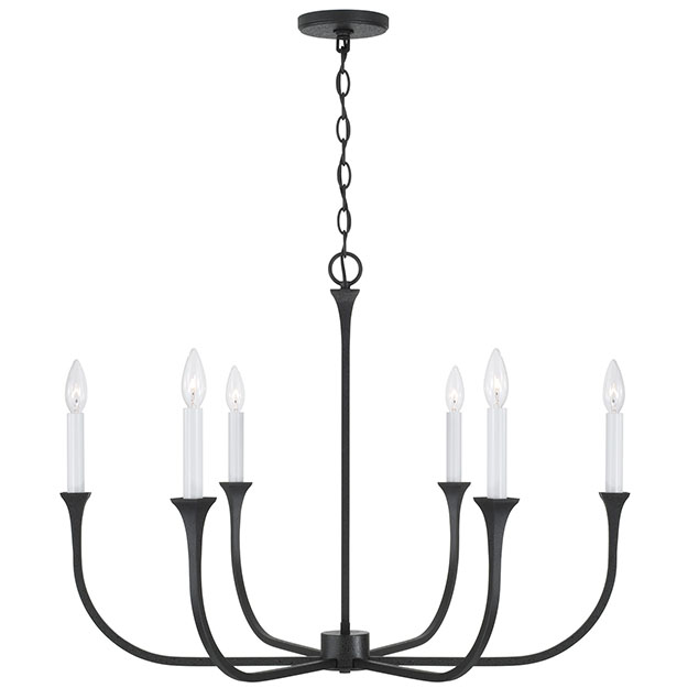 Decklan Medium Chandelier | Capital Lighting Fixture Company