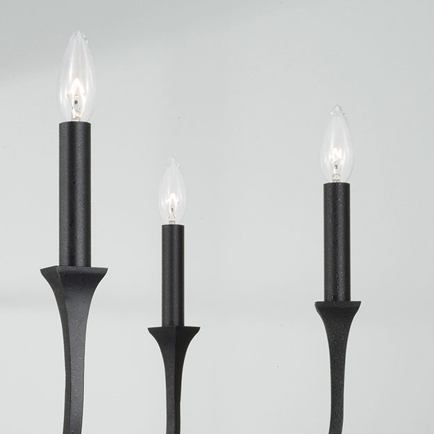 Decklan Medium Chandelier | Capital Lighting Fixture Company